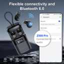 Sleep Earbuds Bluetooth 6.0 in Ear, Sleep Headphones with Sleep Monitor APP, 2026 New Mini Sleep Ear Buds with Small Earplugs for Side Sleepers, 48H Playtime Sleep Earphones with Sleep Mode Black