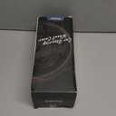 Car Steering Wheel Cover, Anti-Slip, Safety, Soft, Breathable, Heavy Duty, Thick, Full Surround, Sports Style (Black with Red line)