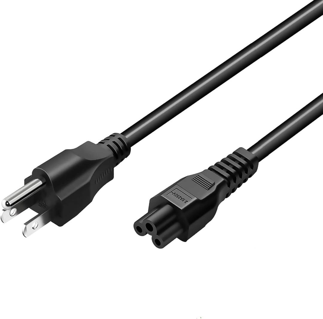 Stio Fast Charging Cable Compatible with Ninebot by Segway MAX G3/G2/G30/G30P/P65/P100S/F60, 3 Prong Charging Power Cord, 10ft Power Wire Universal AC Cable US Plug Replacement Cord