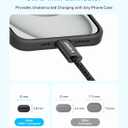 Anker Zolo USB C to USB C Cable, Braided and Dirt-Free Type-C Fast Charging Cable, Slim Connector, for iPhone 17 Series, MacBook (240W) (Black, 6FT)