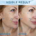 7 Color Neck Face Massager Tool, Facial Massager with Vibration Tech, Rechargeable Face culpting Tool for Skin Care (Black)