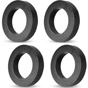 4-Pack 83996 Flush Valve Seal Gasket Compatibile with Kohler Toilets, Replace 1032640, K84284, GP83996 and GP83888, Toilet Tank Gasket Replacement for 4.06" OD x 2.56" ID One-Piece Toilet