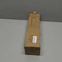 TONIAL Curtain Rod 32 to 115 Inch(2.6-9.6ft), Telescoping Splicing 3/4 Drapery Rods for Windows 83 to 110 Inch(6.9-9.1ft), Decorative Single Rod with Small Cap Finial, Bronze