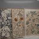 Large Abstract Vintage Flower Framed Canvas Wall Art,Antique Botanical Wall Decor,Neutral Bouquet Wall Painting,Aesthetic Floral Artwork for Living Room,Bedroom,Dining Room,Office -24"x36"x3