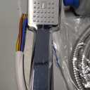 Tankless Electric Hot Water Heater,4500W 110V Instant Water Heater On Demand Bath Shower with LED Screen Display for Bathroom,Bathtub,RV,Whole House,Shower,w/Overheating Protection (Blue)