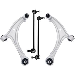 Front Suspension Kit Lower Control Arm Compatible with 2005-2010 Honda Odyssey 2005 2006 2007 2008 2009 2010 Stabilizer Sway Bar Links
