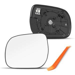 Compatible with Toyota Rav4 Driver Side Mirror 2006 2007 2008 2009 2010 2011 - Left Side Mirrors Replacement Glass with Backing Plate, Power Heated