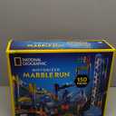 National Geographic Marble Run with Motorized Elevator - 150-Piece Marble Maze Kit with Motorized Spiral Lift, 30 Marbles, Storage Bag & More, Perpetual Motion Machine, Kids Physics Toys