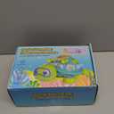 ToddlerCley Musical Turtle Baby Toys 6-12 Months, Bilingual Educational Crawling Toys 7 8 9 10 Months, Light up Infants Tummy Toy with Sound, Number, Letters, Gifts Present for Baby 4 5 6 12 Month (Green)