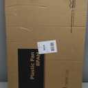 Replacement Dog Crate Pan for MidWest and New World Dog Crate (35.5"L x 23.8"W x 1.0"H, Black)