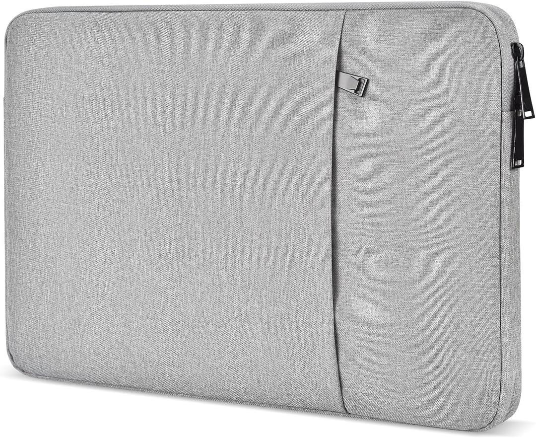 17 inch Laptop Sleeve Case for HP 17.3 Laptop, Pavilion 17, Envy 17, ASUS Vivobook 17, Acer Chromebook 17, Dell Inspiron 17, Lenovo IdeaPad 17, Water-Resistant 17.3 Computer Carrying Bag, 14" (Grey)
