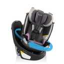 Evenflo Revolve360 Slim 2-in-1 Rotational Car Seat with Quick Clean Cover (Sutton Purple), Manufactured date: 2025/01/09