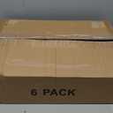 7 code Thicken & Sturdy Clear Shoe Storage Organizer with Magnetic Door, Stackable Boxes for Closet, Foldable Shoe Rack for Sneaker Boot Container, Plastic Shoe Cabinet Shoe Box 6 Pack, Black