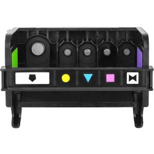 Ademon 564 Printhead 5-Slot Replacement for 564 564XL 5-Slot CN642A CB326-30002 for Photosmart 7520 7510 7525 7515 C6340 D7560 C6350 Printer Printhead(1 Pack)