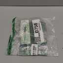 HOMOTEK 2 Pack Kickdown Door Stopper for Bottom of Door, Foldable Door Stop with Self Adhesive, Heavy Duty No Drilling Portable Door Stoppers,Silver (Sliver)