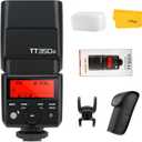 Godox TT350S Flash for Sony Camera, 2.4G GN36 TTL Mini Camera Flash Speedlite HSS 1/8000s, Approx.210 Full Power Flashes, External Flash for Sony a7RII a7R a350 a6000 a9 a9III a6400 a6500 etc