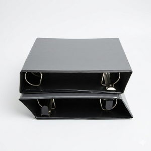 Oxford 3 Ring Binders, Binders for School and Office, 2 Inch ONETouch Easy Open D Rings, 3Sided View Binder Covers, Xtralife Hinge, NonStick, PVCFree, Black, 530Sheet Capacity, 2 Pack (79911)