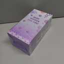 Clexela Birthday Gifts for 4 5 6 7 8 9 10 11 12 Year Old Girls Monogrammed Initial Glass Cups,16oz Glass Cups with lid and straw, Personlized Valentine Mermaid Gifts for Kids Girls Purple S