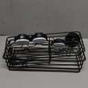 TAILI Shower Caddy Suction Cup 2 Pack with Hooks & Soap holder, Heavy Duty Shower Organizer for Bathroom, No Drilling Bathroom Organizer with Large Capacity, Black Metal Storage Basket