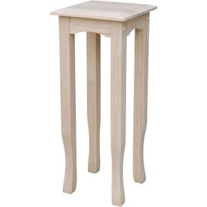 International Concepts 30" High Unfinished Tea Table