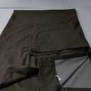 Brown Blackout Curtains 2 Panels,Room Darkening Thermal Dark Academia Primitive Linen Black Out Curtain Drapes 84 Inches Long for Living Room Bedroom, 52 Wide by 84 Inch Length, Coffee Chocolate Brown