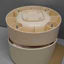 MS!MAKE SURE Ceramic Elevated Cat Bowls with Wooden Stand Set, Adjustable Raised Pet Bowls for Small Dogs & Cats, Anti  Slip Rubber Pad, Leak  Proof, Lead & Cadmium Free, Whisker  Friendly, Pink