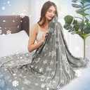 Topcee Cooling Blanket Twin Size (60"x90") - Q-Max>0.5 Cooling Blankets for Hot Sleepers, Ultra-Cold Lightweight Breathable Summer Ice Blanket for Night Sweats Adults Kids to Keep Cool (14-snow Grey)