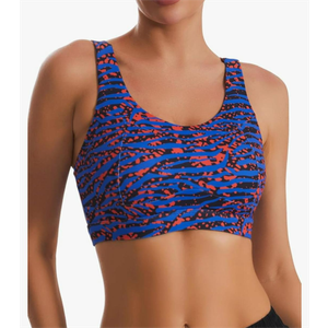 RUNNING GIRL High Impact Sports Bras for Women,Racerback Running Bra Workout Crop Tank Tops Longline Sports Bra Push up