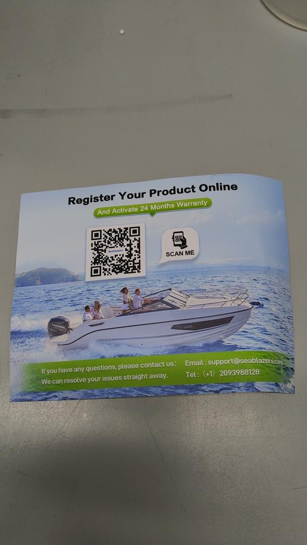 Seablazers Boat Cover Large