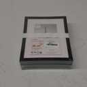 upsimples 8x10 Picture Frame Set of 5, Display Pictures 5x7 with Mat or 8 x 10 Without, Wall Gallery Photo Frames, Black