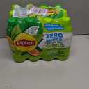 Lipton Zero Sugar Iced Tea, Green Tea Citrus, 16.9 fl oz Bottles, (12 Pack), 100% DV Vitamin C (EXP 08/10/26)