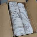 Boho Area Rug 6x9 Washable Large Vintage Rug for Living Room Bedroom Office Kitchen Entrance Dining Room Non Slip Soft Low-Pile Farmhouse, Beige/Multi