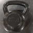 Amazon Basics Cast Iron Kettlebell, 60lb