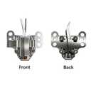 Original for Flashforge AD5X Hotend Heating Assembly, OEM Version AD5X Heater Assembly with Upgraded Thermistor Temperature Sensor & Heater Cartridge, Sturdy Metal Clip & Heat-Insulating Base