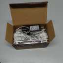 JMEXSUSS Purple Christmas Lights Indoor Outdoor Clear Wire, 66ft 200 LED Purple Lights for Christmas Tree, 8 Modes Deep-Violet String Lights Plug in for Christmas Bedroom Garden Party Xmas Decorations