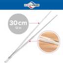 Kchenprofi 12-Inch Tweezer Tongs in 18/10 Stainless Steel