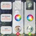 2 x LANCHI95 6 Pcs 8x10in Halloween Wall Art Prints, Vintage Posters, Cute Ghost Pictures for Bedroom Decor (UNFRAMED) (Witch 2)