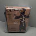 Spooktacular Creations Scary Scarecrow Costume for Kids, Halloween Costume for Boys w/Pumpkin Head, Pumpkin Outfit for Boys (Large(10-12 yr))