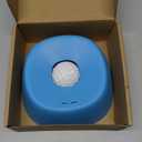 Yipetor Slow Feeder Dog Bowls for Liquid Treat, Entertained Ball-in Bone Broth Dog Lick Bowl, 3/4 Cup Yogurt Pup Lick Toy for Large Medium Small Breeds Dietary Supplement/Post-op Nutrition (Blue)