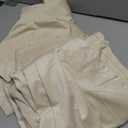 BGment Cream Beige Velvet Curtains 84 Inch for Bedroom, Thick Thermal Insulated Room Darkening Curtains Noise Reduce Back Tab and Rod Pocket Window Panels for Living Room, 2 Panels, 52 x 84 Inch