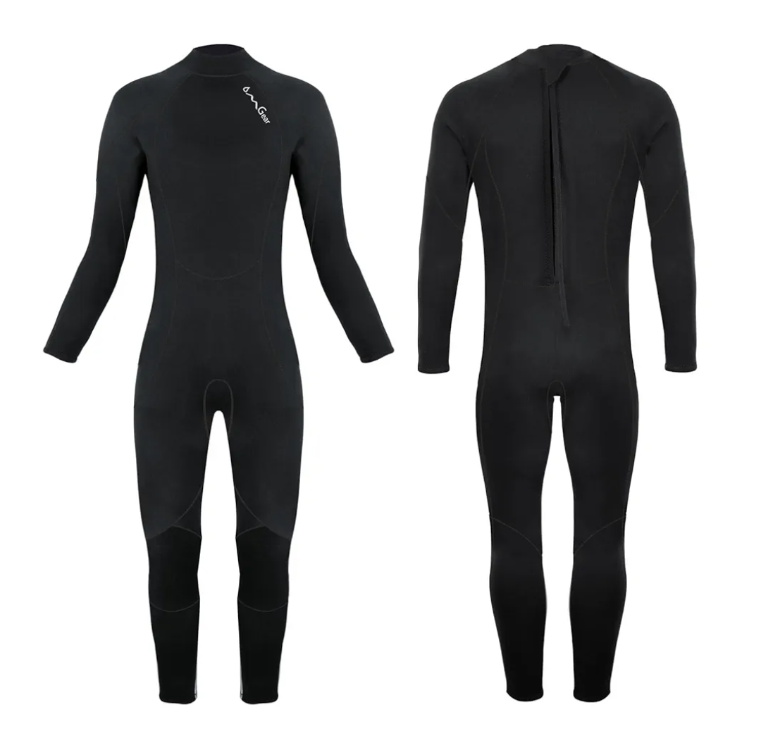 OMGear Kids Wetsuit 3mm Neoprene Thermal Swimsuit for Boy Girl Youth Children Junior Wet Suit for Cold Water Short/Long Sleeve Diving Suit for Surfing Snorkeling Scuba XL