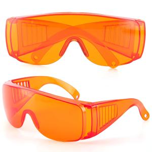 JMU 2 Pack Curing Light Glasses Dental, Dental Eyewear for Teeth Whitening LED Protection