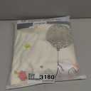 J-pinno Cute Cartoon Rabbit Bunny 100% Cotton 3 Pieces Twin Sheet Set for Kids Girls Children Flat Sheet + Fitted Sheet + Pillowcase Bedding Decoration Gift Set