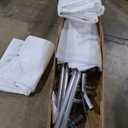 GarveeLife 20 ft x 20 ft Party Tent Heavy Duty Wedding Tent Outdoor Canopy Event Shelters Upgraded Galvanized Carport with Removable Sidewall Windows for Commercial, Parties, White