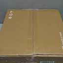 CAROTE 12Inch Nonstick Deep Frying Pan with Lid, 5.5 Qt Jumbo Cooker Saute Pan with Pour Spout, Skillet Induction Cookware, Non Stick Cooking Pan Kitchen Pan PFOA Free, White Granite