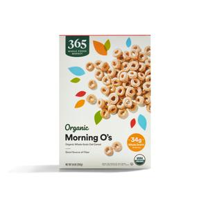 365 by Whole Foods Market, Organic Morning Os Cereal, 14 Ounce, BBD 03/07/2026