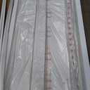 OSCHF Extra Long Desk with Bookshelf - 71" Double Long Writing Table for 2-Person Workstation, Modern Study Work Computer Desk for Home and Office, Warm White (71x23.6 inch)