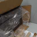 Dog Stairs for Small Dogs and Cats, Dog Ramp for Couch and Bed, Foldable 2-in-1 Wooden Pet Steps for Puppy, Split Ottoman DesignBrown