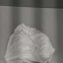 YULUOSHA Women Girls Crinoline Short Petticoat 2 Hoops Victorian Skirt Ball Gown Elastic Waist Underwear Half Slip Underskirt (One Size, White)