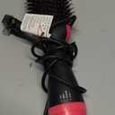 4-in-1 Hair Dryer Brush - Ionic Ceramic Titanium Brush Blow Dryer Hot Air Styler for Frizz-Free Blowouts, Salon Volumizer & Straightener with ALCI Safety Plug, 3 Heat Settings